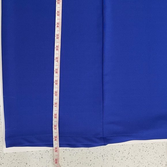 Zara Dress Knotted Halter Dress Size Small Color Blue Sleeveless - Picture 11 of 11